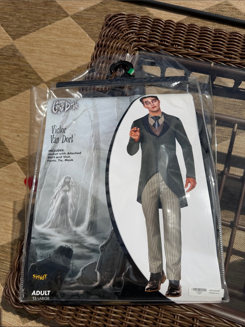 Spirit Victor Van Dort Corpse Bride Men's Costume